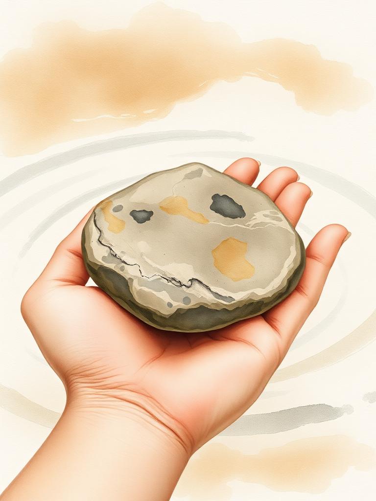 Камень в руке — a poem by Pemba Umoja